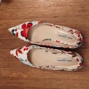 Aier Fashion flats flower pattern size 8